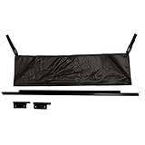 RAMPAGE PRODUCTS 77015 Rear Tailgate Tonneau Bar Kit for 1987-2006 Jeep Wrangler YJ & TJ, Black