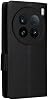 Funda Tipo Cartera Compatible con Vivo X100 Ultra 5G, de Cuero PU con Tapa Abatible, Color Negro 8