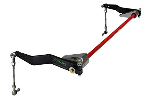 Raptor Series 170107-405400 Front Adjustable Sway Bar Kit for 2007-2018 Jeep Wrangler JK 2 Or 4-Door