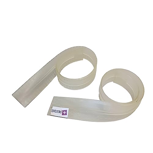 Distri+ - Kit de raspador de goma original para lavadora Karcher B40W, B60W, B80W, B90R, B95RS, BD43/25, BD43/35, BD50/50,