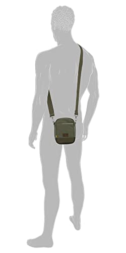 camel active City Herren Umhängetasche Crossbody Bag Klein Grün