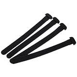 DOITOOL Correas de Energía para Fijación de Snowboard 4 Piezas Hebillas en T y Tornillos Incluidas para Botas de Patinaje en Línea