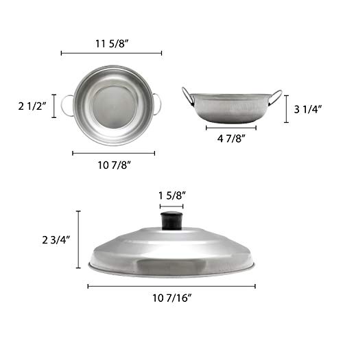 Wok Thunder Group 11 pulgadas acero inoxidable miniatura 2