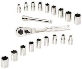 Kobalt 20-Piece 1/4" Drive SAE/metric Socket Set