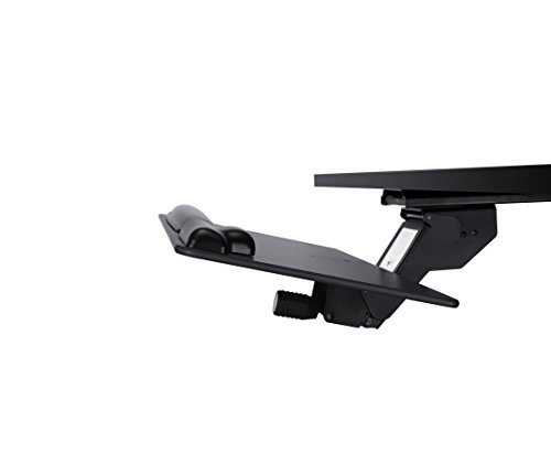 Furmix Adjustable Keyboard Tray Under Desk, Sturdy Platform With Gel Wrist Rest And Mouse Pad, Simply Adjust Height And Tilt For Comfort #TOP4