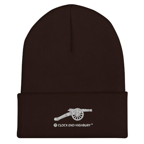 Bonnet Clock End Highbury en maille premium pour supporter avec élégance au stade