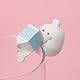 MOLANG Kaninchen Korea Tasse Ornamente Spielzeug Mystery Box Spielzeug Blind Box Niedliche Sammelfigur Action-Modell Mädchen Geburtstag Überraschung Blindtaschen Zimmer Desktop Dekoration (1 Pack)