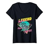 Photo Gallery donna legend since march 1980 maglietta con collo a v Photo Gallery donna legend since march 1980 maglietta con collo a v