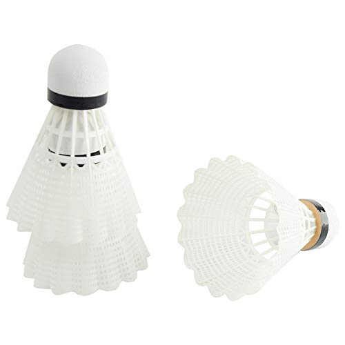Kit badminton completo 4 raquetes, 3 petecas, rede e suporte