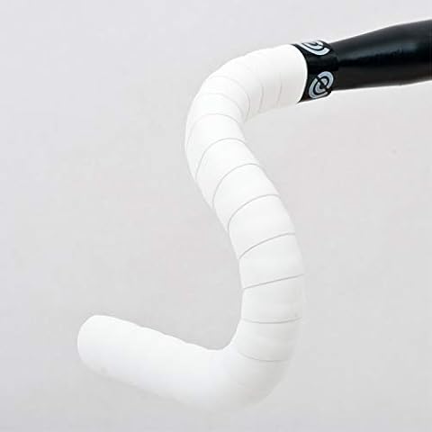 Bike Ribbon Cork Plus Road Handle Bar Tape - White Cover