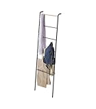 YAMAZAKI home Tower Leaning Ladder Rack Black
