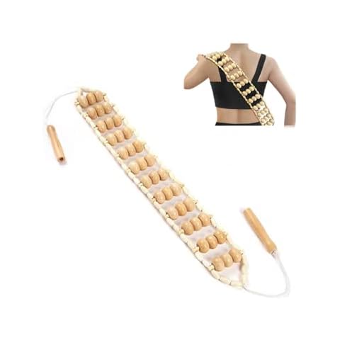 JOSON Wooden Back Massage Roller Tool Cover
