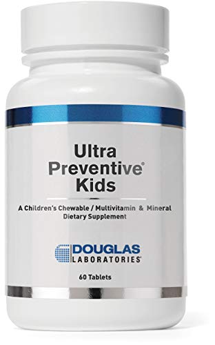 Douglas Laboratories Ultra Preventive Kids | Children's Chewable MultiVitamin & Mineral | 60 Tablets | Orange Flavor Douglas Laboratories Ultra Preventive Kids | Children's Chewable MultiVitamin & Mineral | 60 Tablets | Orange Flavor
