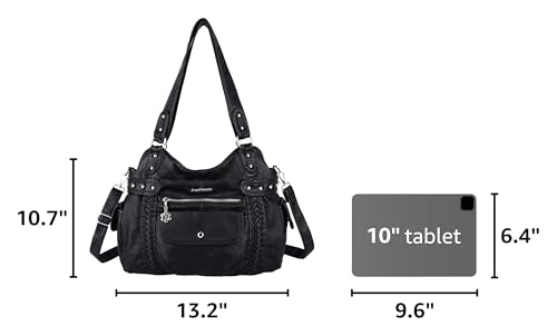Image of Angel Barcelo Purses for Women Soft PU Leather Shoulder Bag Crossbody Purse and Handbags
