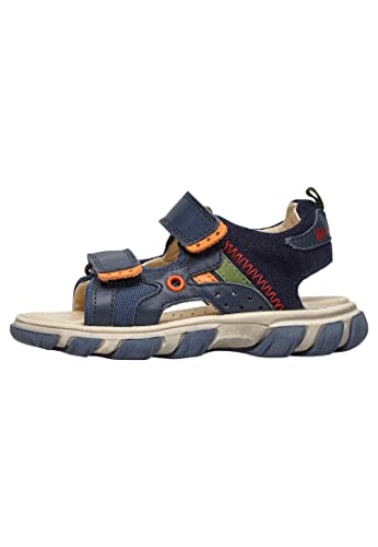 Naturino ALARIC-Sandalo in pelle e tessuto Navy 26...
