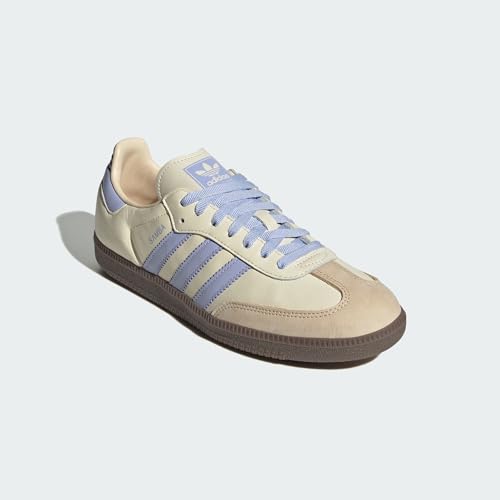 Image of adidas Samba OG Womens Sneaker (Cream White Violet, 7)