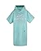 Produktbild ATLANTIC SHORE | Surf Poncho | Travel Edition aus 100% Baumwolle (Waffelpiqué) | Unisex | Travel für Erwachsene in Mint | Long (ab 175 cm)