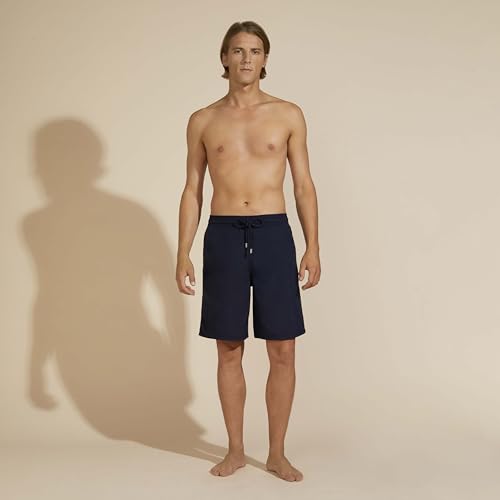 Men Long Swim Trunks Solid3