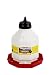 Little GiantÂ® Plastic Poultry Waterer | Heavy Duty Plastic Gravity Fed Water Container | Easy to Fill | Snap on Jar | 5 Gallons