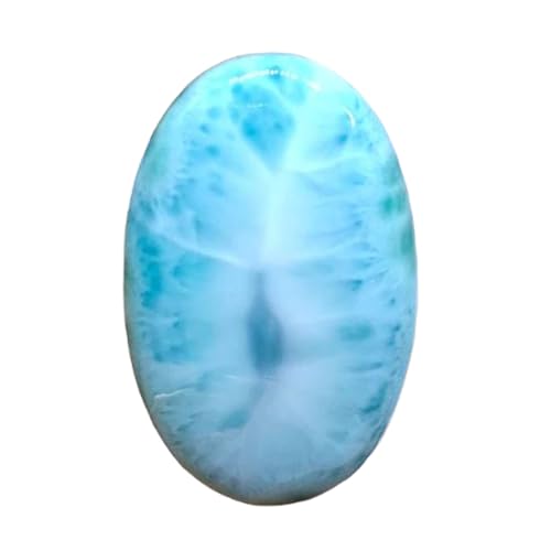Larimar naturel en cabochon pour façonner votre propre pendentif en bague