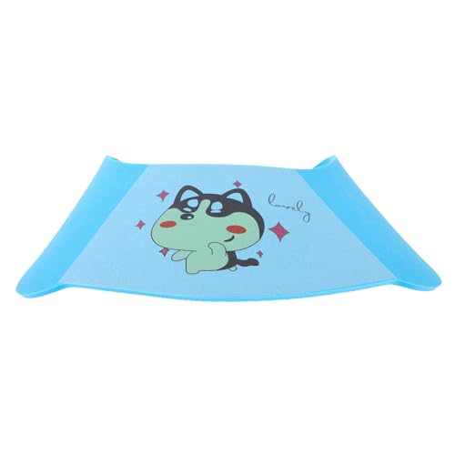 Warmhm Visera para Lavar el Cabello Bebés, Ajustable, Material Eva, Visera Grande para Baño Seguro y Cómodo, Color Azul