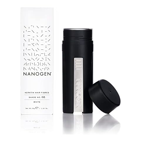 30g Nanogen Hair Thickening Fibres White Cover