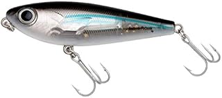 Bomber Lures Badonk-A-Donk High Pitch Saltwater Grade, (4-Inch) - Silver Mullet
