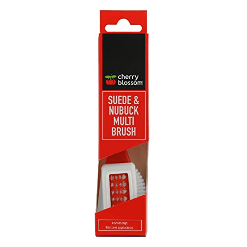 Cherry Blossom Suede & Nubuck Multi Brush | Footwear brush restores the appearance of suede and nubuck shoes
