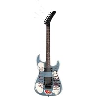 Gotoh Double-locking Tremolo - Blue Ice Metallic Solidbody Electric Guitar Rosewood Fingerboard 1 Active Single-coil 1 Active Humbucker