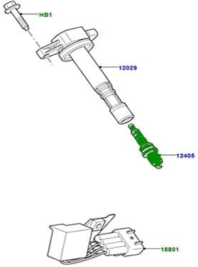 LAND ROVER SPARK PLUG RANGE ROVER 06-09 LR3 RANGE ROVER SPORT 05-09 SET LR005253 NGK
