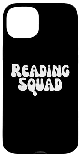 Reading Squad ���킢�� ���[�f�B���O �u�b�N�N���u �������� �ǎ� �O���[�r�[ �X�}�z�P�[�X iPhone 15 Plus �p