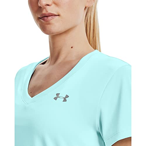 Image of Under Armour Womens Tech V-Neck Short-Sleeve T-Shirt