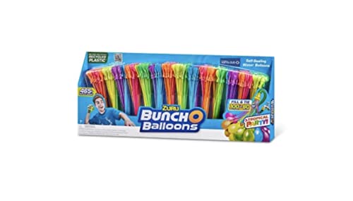 Image of ZURU Bunch O Balloons 465 Rapid-Fill Self-Tying Recyclable Water Balloons (14 Stems)