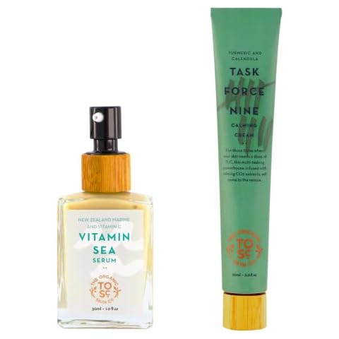 The Organic Skin Co | Vitamin Sea + Task Force Nine Calming Cream | Bundle Cover