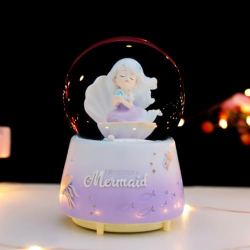 Luces decorativas de sirena para mesas de oficina y ambientes relajantes 3