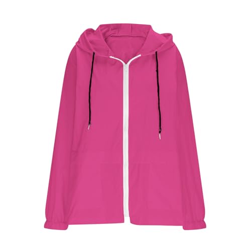 Juniors Jacket Hoodies Coats Raincoat for Women Work Out Gym Thin Ruched Quick Dry Hooded Fall Winter Jacket 20254