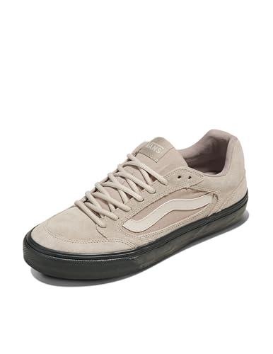 Vans Men's Fairview Deluxe Shoe - Casual Low-Top Fashion Sneakers, Retro Style. Black Outsole Mushroom. 10.5