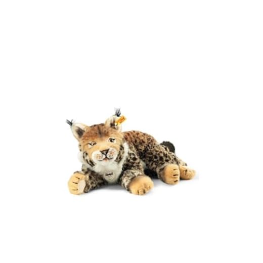 Steiff 102592 Mizzy Luchs 35cm, beige/braun getigert