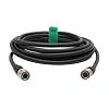 12 Pin Hirose Male to Female CCU Cable for Sony XC DXC CCXC-12P Hitachi Panasonic GP Camera, 12V DC Power Video HD VD 10m