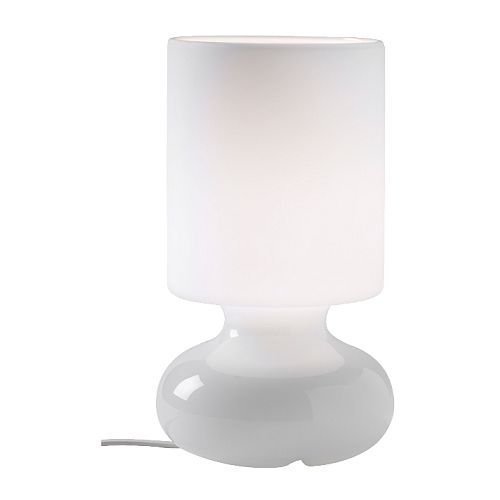 IKEA LYKTA - Lampada da tavolo, colore: Bianco