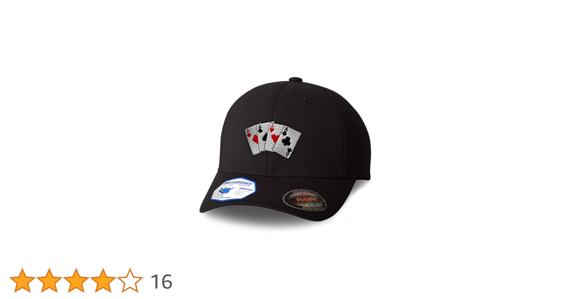 sound sports cap ポーカーズ Amazon | ポーカーカード ゲーム 刺繍 Flexfit Pro-Formance