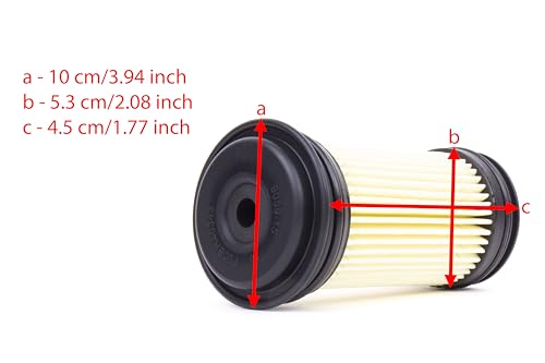 Filtro AD AZUL compatible con JCB 334/D7569, repuesto para JS180 y KD70494 5