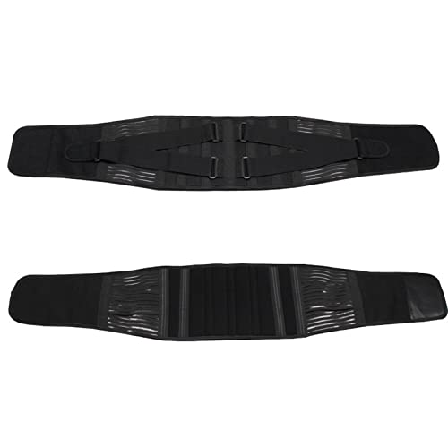 Cinturones de entrenamiento lumbar de masaje delgado y soporte ajustable unisex de espalda 4