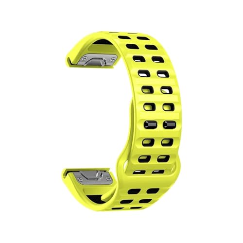 22mm 26mm}VJQXgohɓKGarmin Fenix 8/7/7X/6X/6Pro/5X/5Plus/Epix Pro Gen2 47mm 51mm(Green-Black,26mm For Fenix 8 51MM)