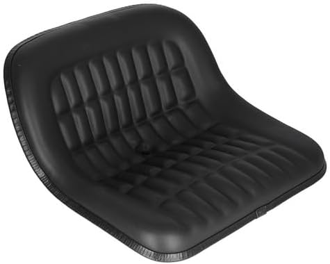 Pan Seat 19" Cushion Vinyl Black fits Ford 2000 2100 2110 2120 2300 2310 2600 2810 2910 3000 3100 3300 3310 3500 3600 3610 3910 4000 4100 4110 4600 4610 5000 5100 5900 6600 6700 7000 7100 E7NN420AA