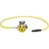Aqualung Helix Pro Octopus | Compact Lightweight Scuba Diving Regulator w/Pneumatically Balanced Second Stage, Venturi Switch, High-Visibility Yellow Hose & Interchangeable Mouthpiece