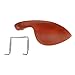 Violin Kinnhalterung, Holz Metall Violine Kinnstütze für 3/4 und 4/4 Violine