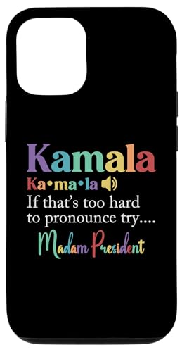 Coque pour iPhone 15 Kamala Harris 2024 Kamala For President Madam President