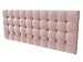LA WEB DEL COLCHON - Cabecero tapizado Manhattan para Cama de 150 (160 x 70 cms) Rosa Palo Textil Suave | Cama Juvenil | Cama Matrimonio | Cabezal Cama |