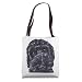 Black Doodle, Labradoodle Tote Bag